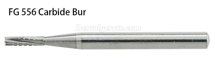 10 St&uuml;ck FG 556 557 558# FG-Schaft FG-Schaft Hartmetallbohrer Zahnmedizin Gerader Fissurenkopf Zahnbohrer
